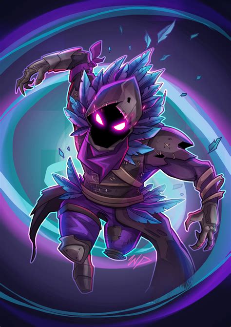 Post 6261168: AlgoBav animated Fortnite Raven.